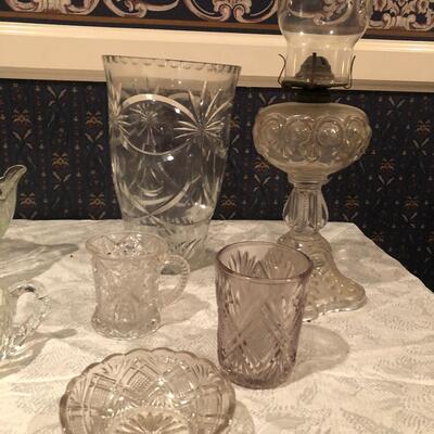 #324 crystal glass bundle mismatched patternsÃŠ