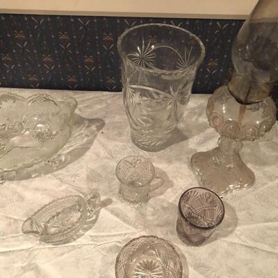 #324 crystal glass bundle mismatched patternsÃŠ