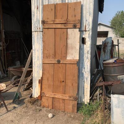 #9 Beautiful Large Wooden Barn Door