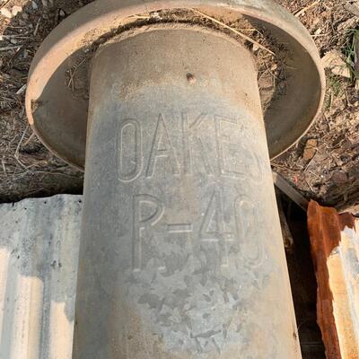 #16 Two Vintage Chicken Feeders- Purina & Oakes