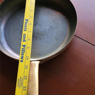Lot 573: Fantuzzi Copper Frying Pan - made in Chile