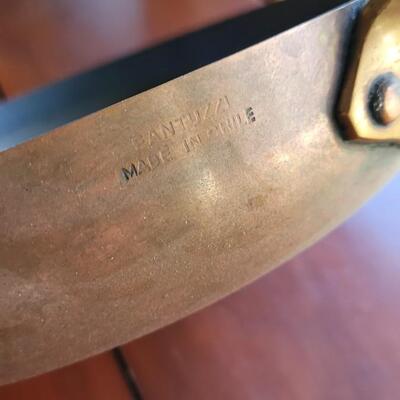 Lot 573: Fantuzzi Copper Frying Pan - made in Chile