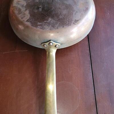Lot 573: Fantuzzi Copper Frying Pan - made in Chile