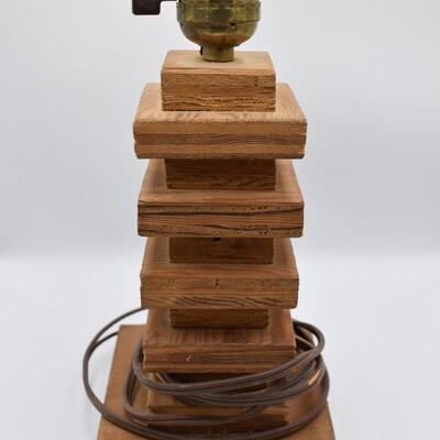 Wood Lamp base #145