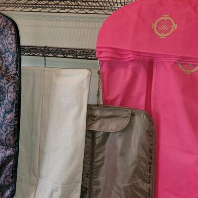 Lot 574: Hanging Garment Bags