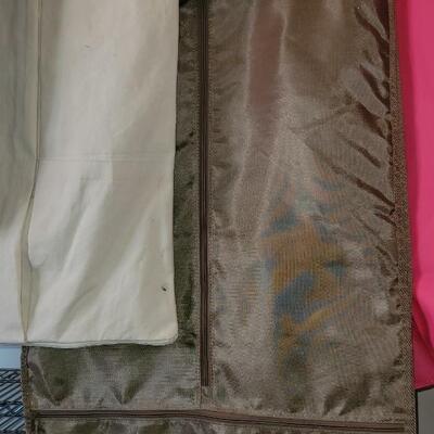 Lot 574: Hanging Garment Bags