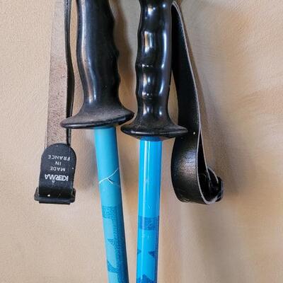 Lot 582: Kerma Ski Poles made in France