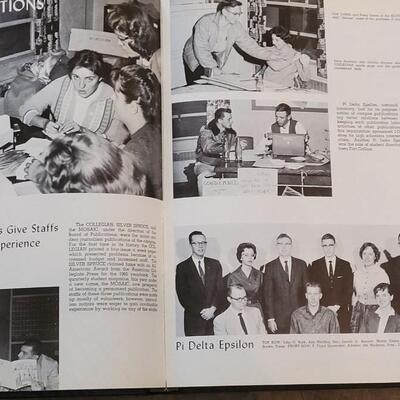 Lot 586: 1960 & 1961 CSU Silver Spruce Yearbooks