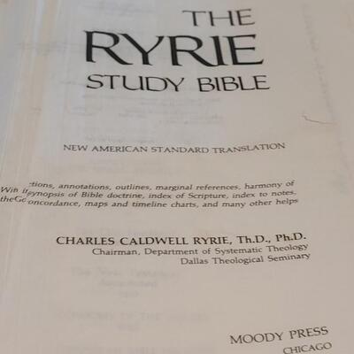 Lot 587: The Ryrie Bible