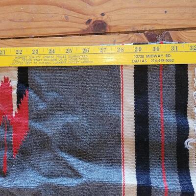 Lot 589: Vintage Mexican Rug