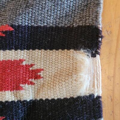 Lot 589: Vintage Mexican Rug
