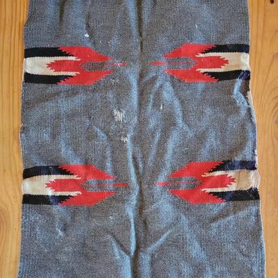 Lot 589: Vintage Mexican Rug