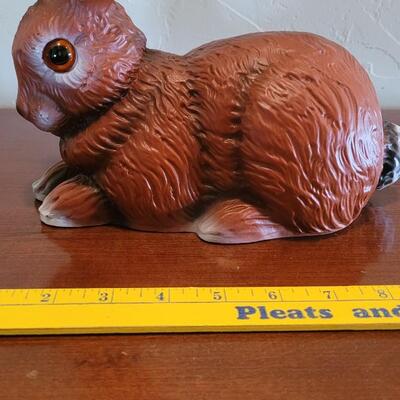 Lot 590: Vintage Hard Plastic Rabbit