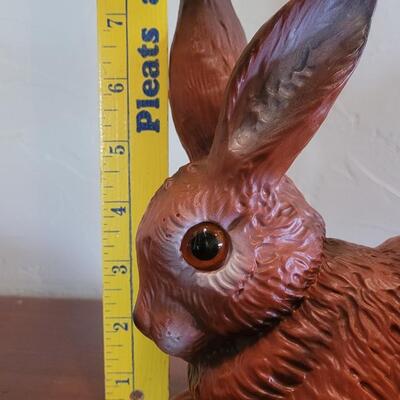 Lot 590: Vintage Hard Plastic Rabbit