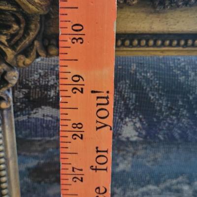 Lot 592: (2) Antique Picture Frames- one Gold Gilt