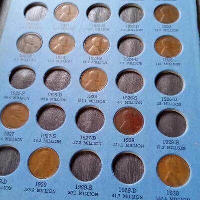 LOT 21        LINCOLN CENT COLLECTION NUMBER ONE