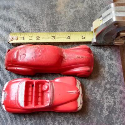 LOT 44                  TWO OLD RUBBER CARS