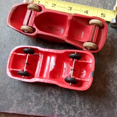 LOT 44                  TWO OLD RUBBER CARS