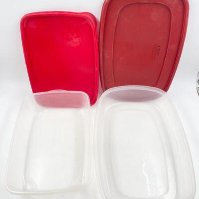 PLASTIC KITCHEN CONTAINER LOT