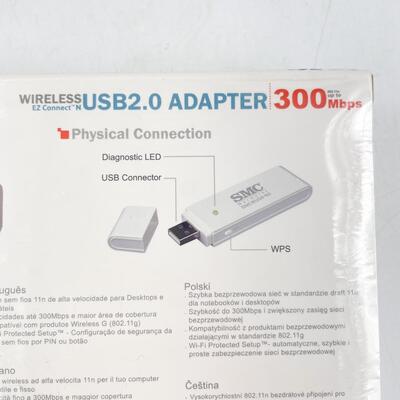 SMC NETWORKS WIRELESS USB 2.0 ADAPTER
