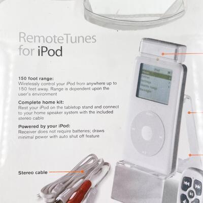 *NEW* REMOTE TUNES FOR IPOD