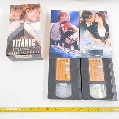 â€œTITANICâ€ VHS BOX SET
