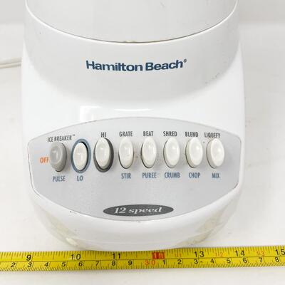 HAMILTON BEACH 12 SPEED BLENDER