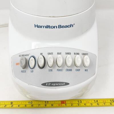 HAMILTON BEACH 12 SPEED BLENDER