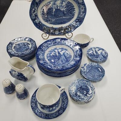 Liberty Blue Dishware