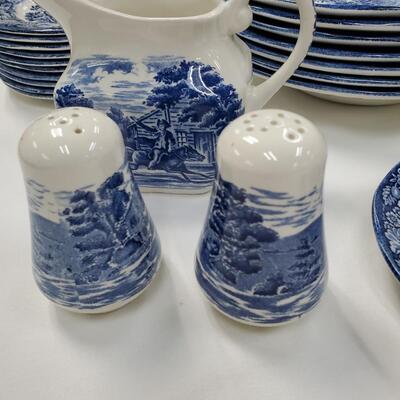 Liberty Blue Dishware