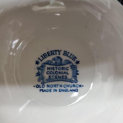 Liberty Blue Dishware