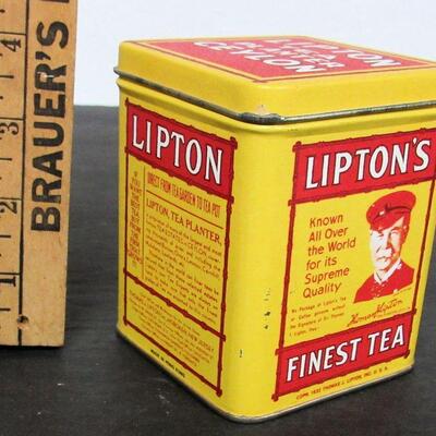 Older Lipton's Tea Tin