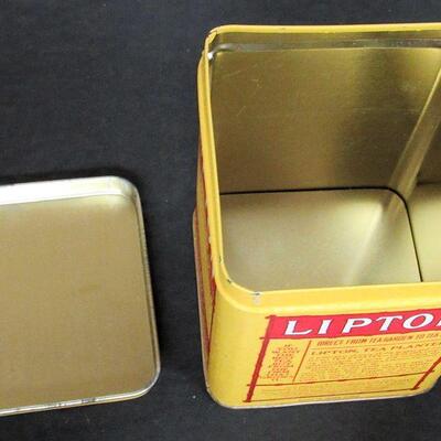 Older Lipton's Tea Tin