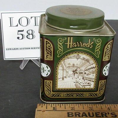 Older Harrods of London Tin
