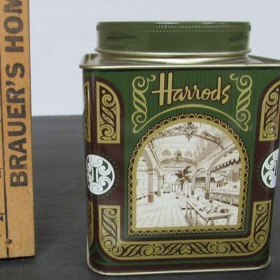 Older Harrods of London Tin