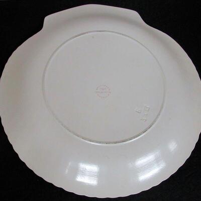 Vintage Wedgwood Shell Plate and Chicken of the Sea Tuna Plate