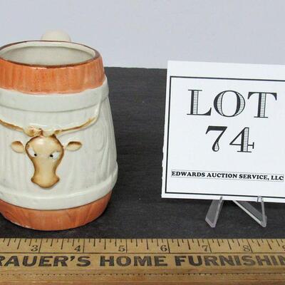 Comical Hillbilly Theme Beer Mug, Occupied Japan