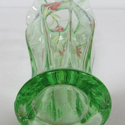 Unmarked Fenton Hand Painted Vase
