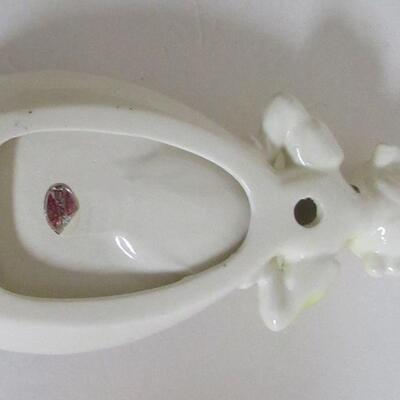 Vintage Enesco Old Lady Spoon Rest