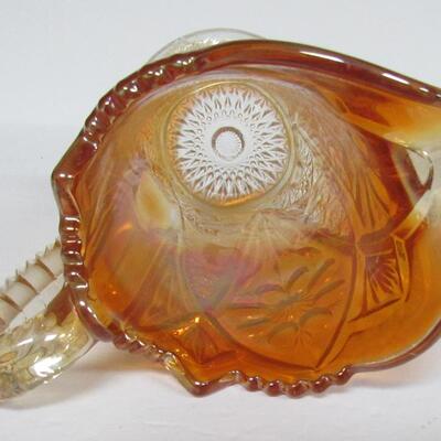 Old Imperial Carnival Glass Pitcher, Pattern #474