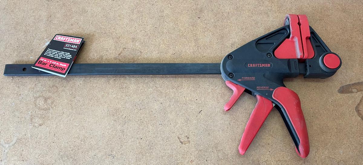 647 Craftsman Bar Clamp 12" Like New