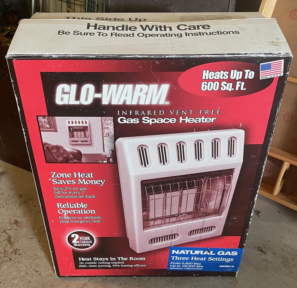 699G Glow Warm Gas Space Heater