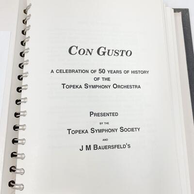â€œCON GUSTOâ€ TOPEKA SYMPHONY ORCHESTRA COOKBOOK