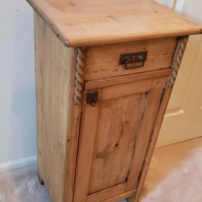 Small pine table drawer