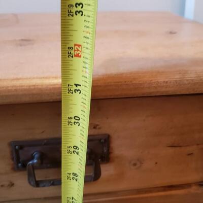 Small pine table drawer