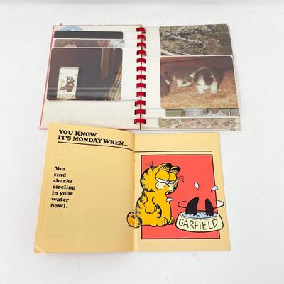 â€œGARFIELDâ€ PHOTO ALBUM AND COMIC BOOK
