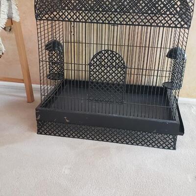 Large Black bird cage 