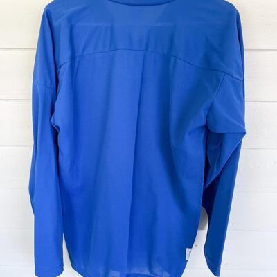 PEAR SOX BLUE JERSEY-STYLE LONG SLEEVE SHIRT - SIZE YOUTH L/XL