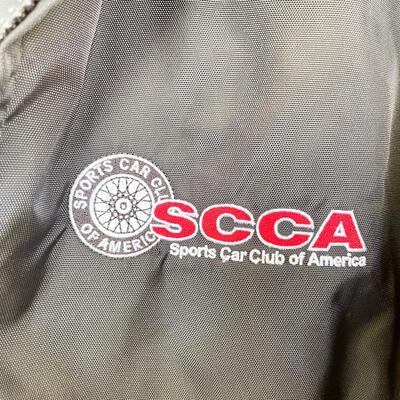 SCCA â€œSPORTS CAR CLUB OF AMERICAâ€ WINDBREAKER JACKET - MENâ€™S M