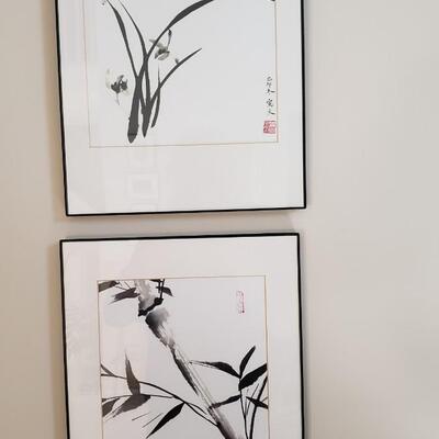 Two Asian paintings